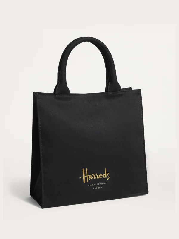Harrods 燙金Logo手提包 Harrods 燙金Logo手提包