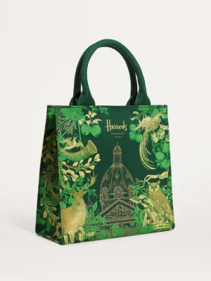 Harrods 燙金提花設計質感手提包 Harrods 燙金提花設計質感手提包