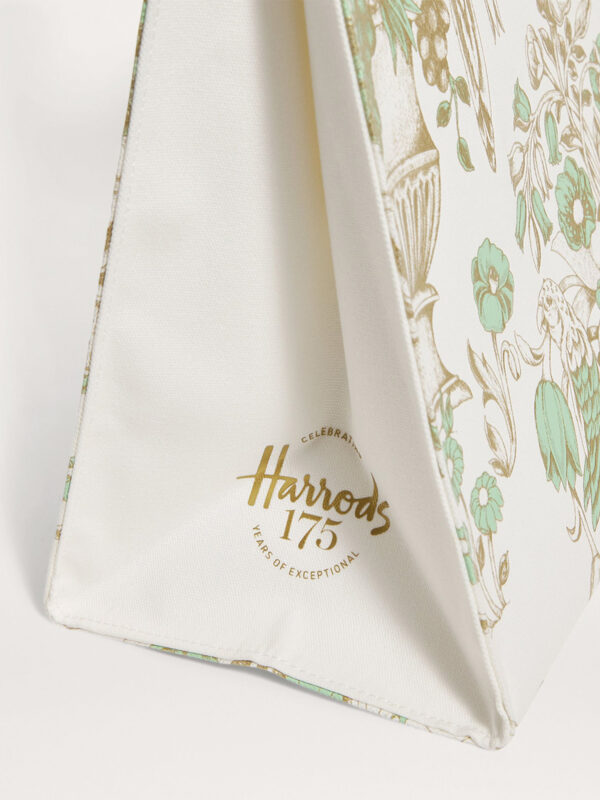 HDBA2432008_6w Harrods 175週年限定款質感印刷手提包