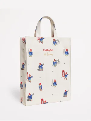 Harrods 柏寧頓熊滿版印花帆布袋 Harrods 柏寧頓熊滿版印花帆布袋