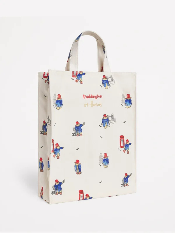 Harrods 柏寧頓熊滿版印花帆布袋 Harrods 柏寧頓熊滿版印花帆布袋