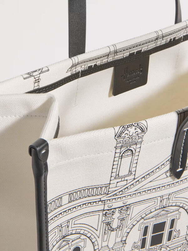 HDBA2532003_3w Harrods 騎士橋建築帆布皮革手提包