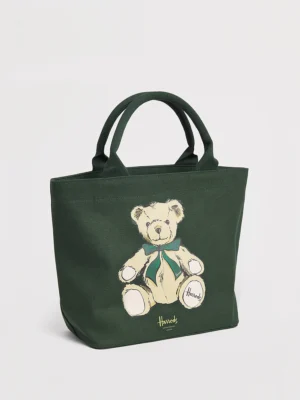 Harrods 泰迪熊亨利帆布手提包 Harrods 泰迪熊亨利帆布手提包