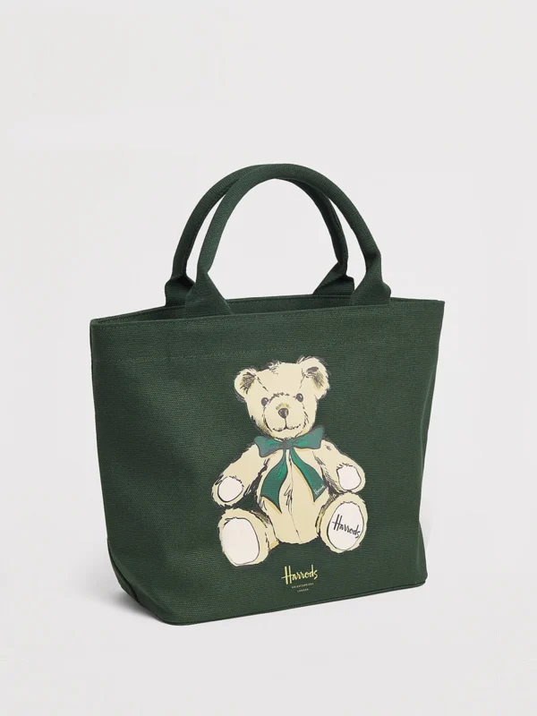Harrods 泰迪熊亨利帆布手提包 Harrods 泰迪熊亨利帆布手提包