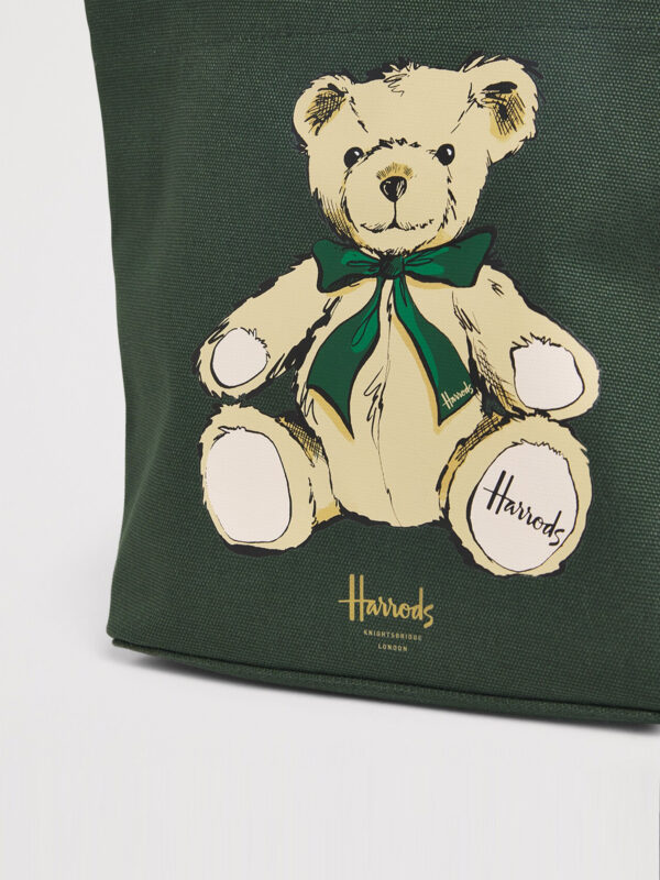 HDBA2532004_4w Harrods 泰迪熊亨利帆布手提包