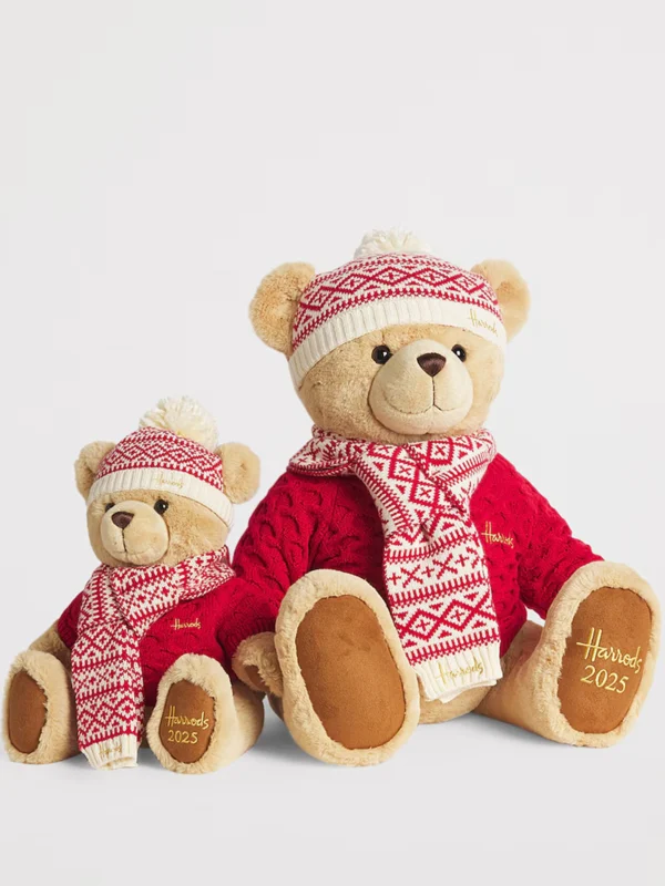 Harrods 2025年度 聖誕泰迪熊絨毛娃娃 Harrods 2025年度 聖誕泰迪熊絨毛娃娃