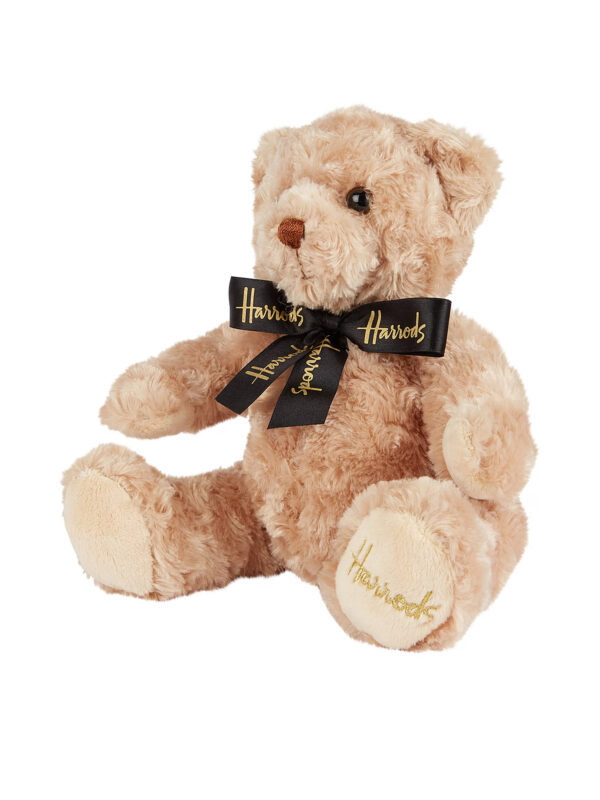 HDDB2510003_1 Harrods 蝴蝶結緞帶雅各畢業泰迪熊絨毛娃娃