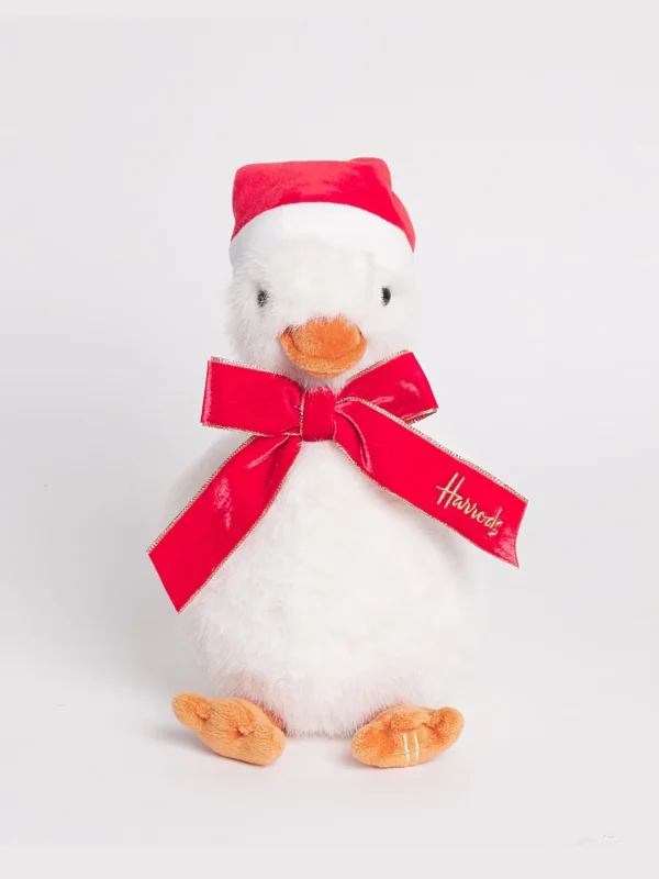 Harrods 2025毛茸茸聖誕小白鵝絨毛娃娃 Harrods 2025毛茸茸聖誕小白鵝絨毛娃娃