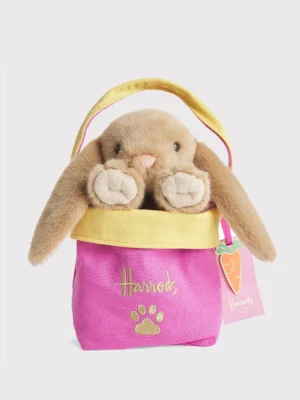 Harrods 袋裝兔子絨毛娃娃