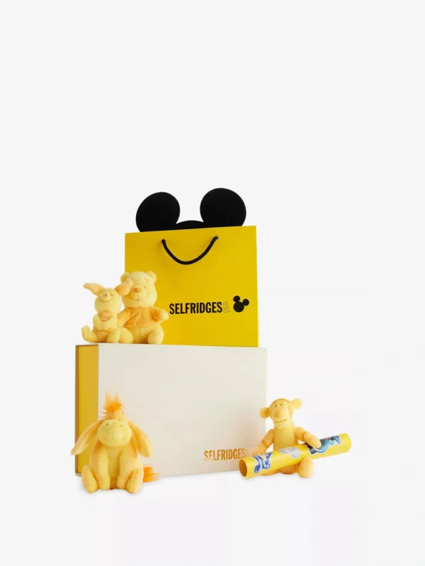 Disney 黃金小熊維尼家族包包吊飾 Selfridges x Disney 限量款