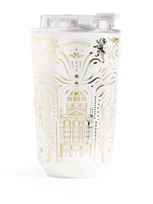 Harrods 2026 新款旅行杯、倫敦必買紀念品、布朗普頓騎士旅行杯