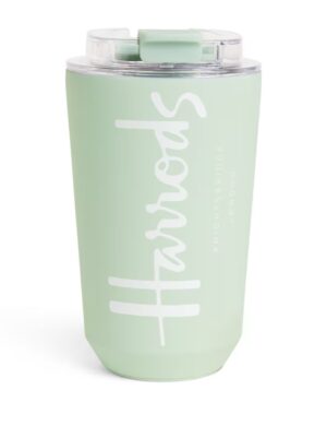 Harrods 2026 新款旅行杯、倫敦必買紀念品、布朗普頓騎士旅行杯