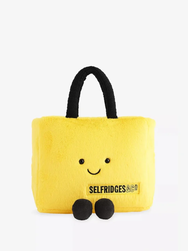 Jellycat × Selfridges 微笑黃金手提包絨毛娃娃 Jellycat × Selfridges 微笑黃金手提包絨毛娃娃