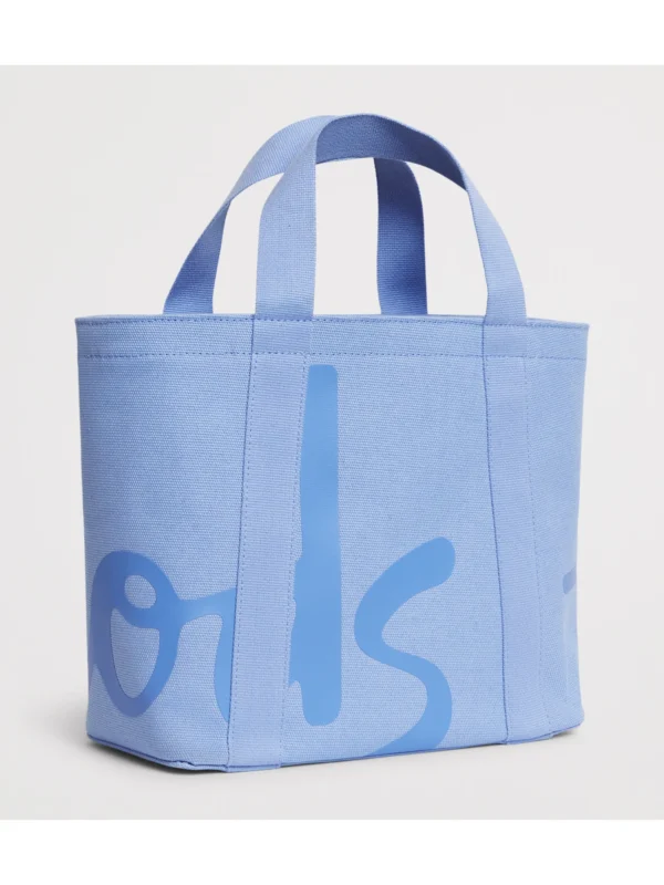 Harrods 手提袋精緻品牌 Logo 印刷與 100% 純棉材質細節特寫