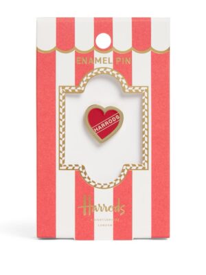 HDAD2610001-14 Harrods 光漆心型胸針