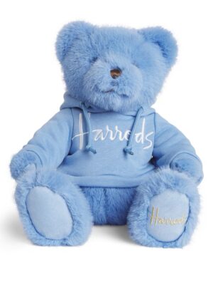 Harrods 時尚繽紛電鏽連帽T亨利泰迪熊娃娃