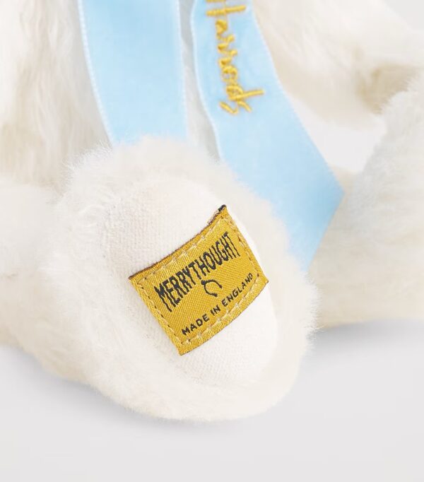 Harrods 藍蝴蝶結兔子絨毛娃娃