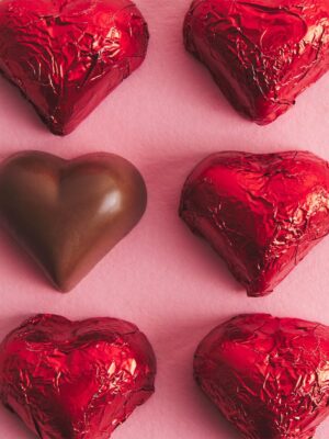 Harrods 巧克力松露心型禮盒