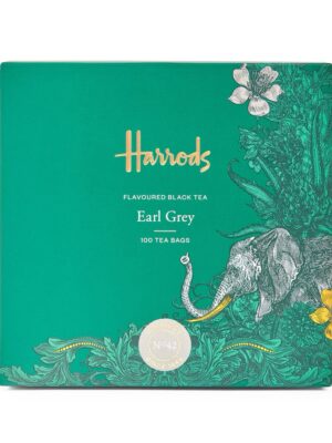 Harrods No.42 伯爵茶茶包100入 輕量盒裝