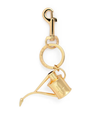 HDAK2610012-99 Harrods 金屬澆水壺鑰匙扣正面 - 高質感金色五金包包吊飾