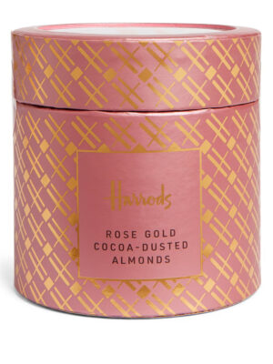 HDFC2420006-14 Harrods哈洛德百貨 人氣冠軍 盒裝 玫瑰金可可粉杏仁巧克力球 情人節禮物 生日 女友最愛 小禮物