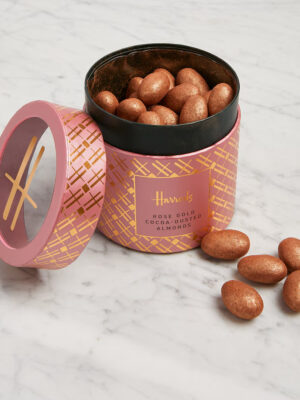 Harrods哈洛德百貨 人氣冠軍 盒裝 玫瑰金可可粉杏仁巧克力球 情人節禮物 生日 女友最愛 小禮物