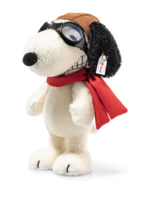 SFDB2510003-00 德國Steiff 飛行員史努比娃娃擺設 (金耳釦/馬海毛)|HF unikorn