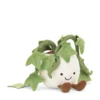 側視角的 Jellycat 趣味常春藤絨毛玩偶，展示柔軟的綠色葉片與灰色花盆設計