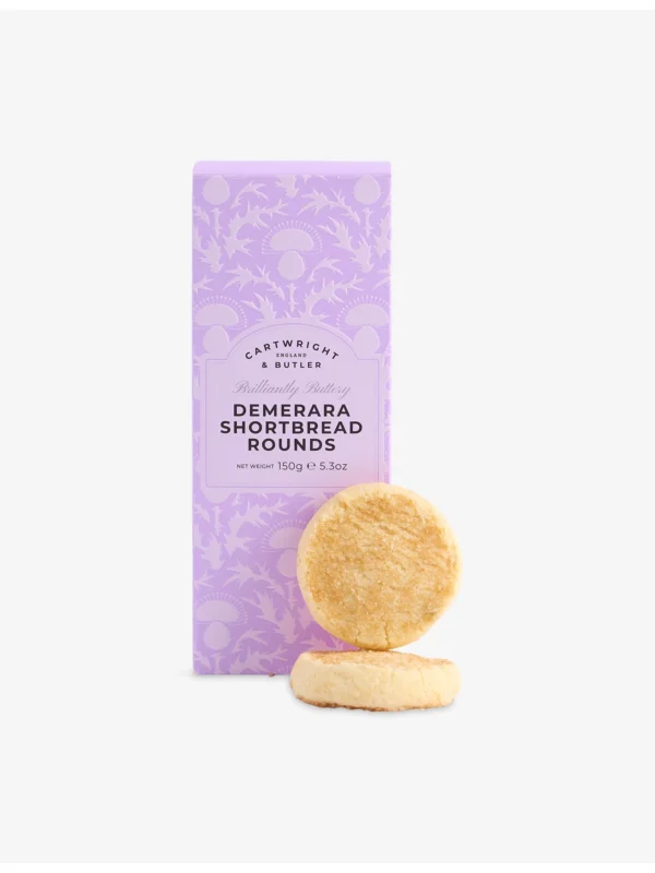 英國頂級下午茶伴手禮 Cartwright & Butler 德梅拉拉紅糖奶油酥餅實體特寫
