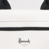 HDBA2612007_4 Harrods 蕾絲印花復古花卉圖騰手提肩背兩用摺疊購物袋