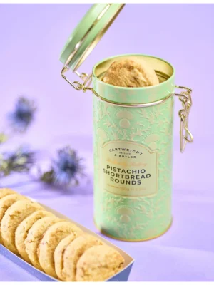 精美英國下午茶伴手禮推薦 - Cartwright & Butler 餅乾罐裝細節與營養標示