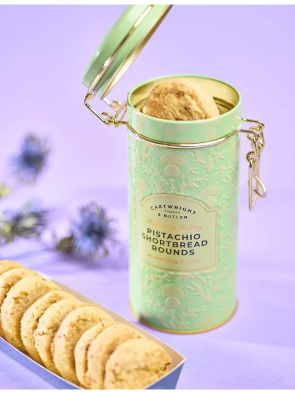精美英國下午茶伴手禮推薦 - Cartwright & Butler 餅乾罐裝細節與營養標示