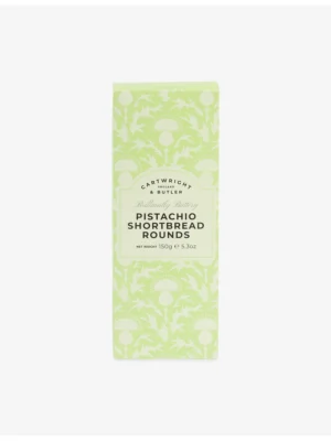 Cartwright & Butler 開心果奶油餅乾 150g - 英國精緻綠色紙盒包裝外觀