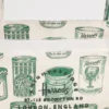 HARRODS Cotton Canvas Packaging Tote Bag_4 女生肩背 Harrods 綠色印花購物袋 英倫風穿搭示範