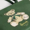 HARRODS Mini Henry Bear Tote Bag_3 Harrods 經典 Henry Bear 亨利熊精緻印花與品牌 Logo 標誌特寫