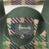 HARRODS Mini Tartan Check Tote Bag_5 Harrods 帆布托特包內部結構展示,附實用收納小內袋