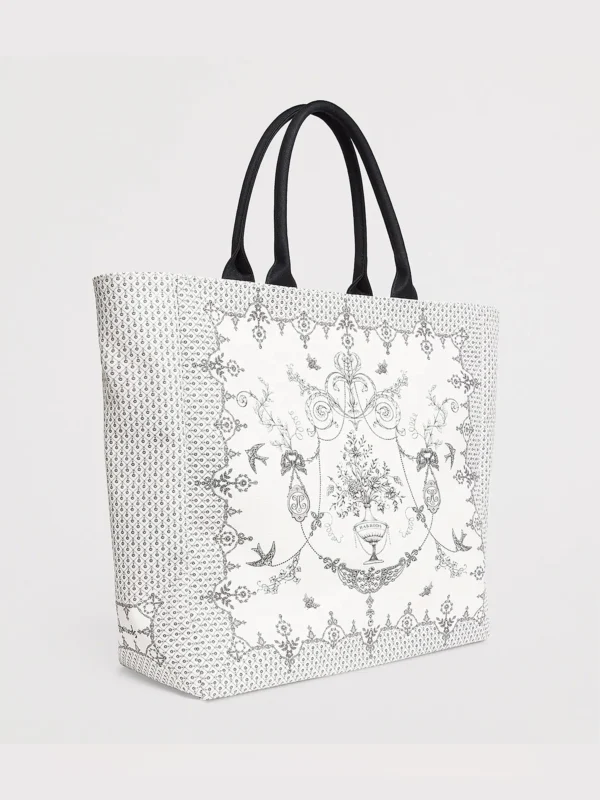 Harrods 蕾絲珠寶花卉印花托特包 Harrods 蕾絲珠寶花卉印花托特包