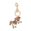 HARRODS-Carousel-Pony-Keyring_1-1-uni Harrods 旋轉木馬小馬金色金屬包包吊飾鑰匙圈