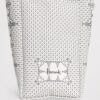 HARRODS-Grab-Lace-Print-Tote-Bag_4-mc Harrods 托特包內部插袋結構特寫,展示收納空間與純棉材質質地