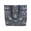 HARRODS-Knights-of-Brompton-Pocket-Shopper-Bag_1-1-uni Harrods 騎士橋傳說藍色印花折疊購物袋