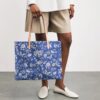 HARRODS-Large-Cotton-Butterfly-Tote-Bag_2-mc Harrods 托特包內部插袋細節,展示內層收納設計與棉質內裡