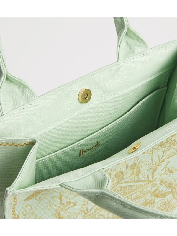HARRODS-Small-Gold-Building-Shopper-Bag_3-2-mc HF unikorn 英國代購 Harrods 手提包 - 具備舒適雙頂部手柄的日常通勤實用包款