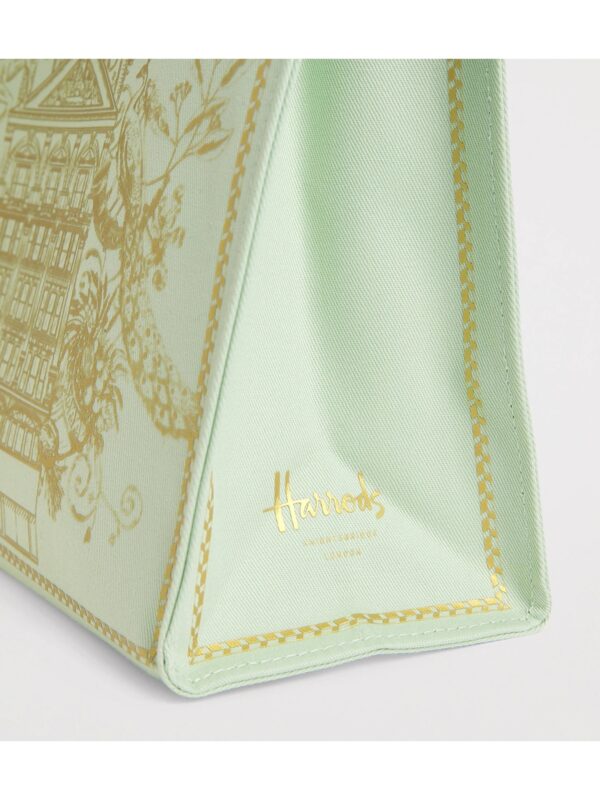 HARRODS-Small-Gold-Building-Shopper-Bag_4-2-mc HF unikorn 英國代購 Harrods 手提包 - 具備舒適雙頂部手柄的日常通勤實用包款