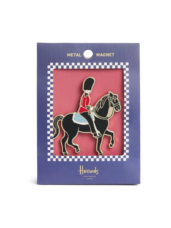 HDAD2610003-14-uni Harrods 皇家衛隊金屬磁鐵冰箱貼紀念品