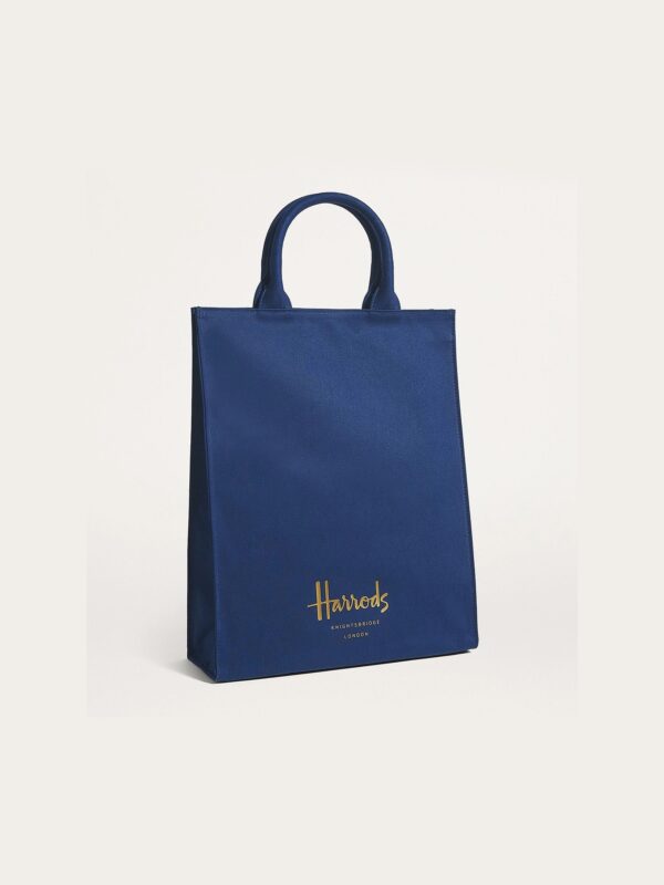 HDBA2432007-1-uni Harrods 燙金Logo手提包