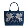 HDBB2632004-69_1-1-uni Harrods 帆布飛馬刺繡托特包 英倫神話風手提購物袋