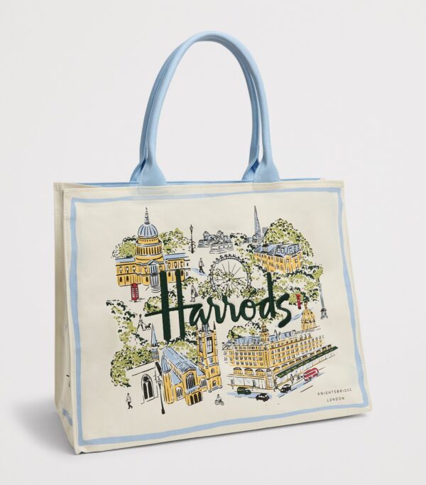 HDBB2632005-00_2 Harrods 城市故事托特包側面與底部,展示可拆卸硬底座與立體包型結構