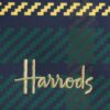 HDBE2630002-58_4-mc Harrods 綠色格紋小化妝包開口內部收納空間展示