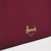 HDBE2630006-18_3-mc Harrods 中號化妝包拉鍊開口俯視,內部收納空間與金色五金配件近拍