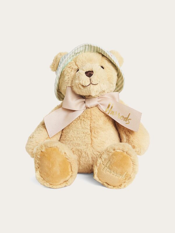 HDDB2540010-1-uni Harrods 復活節莊園公主帽泰迪熊玩偶 24cm